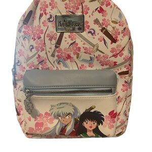InuYasha Floral Anime Backpack